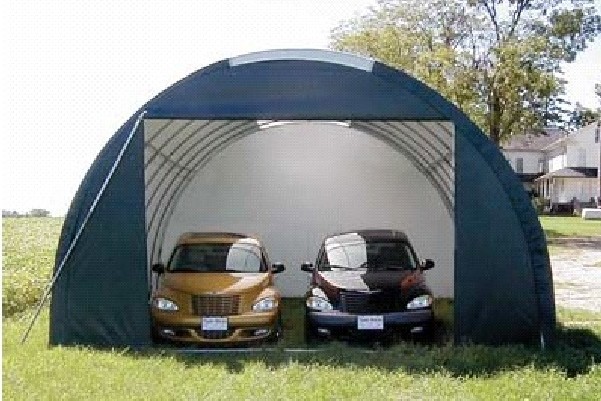 20'Wx24'Lx12'H 2 car portable garage